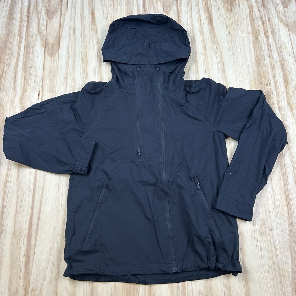 Lululemon On the Trails Jacket Women's 4 Black W4BJFS Lightweight Outdoor